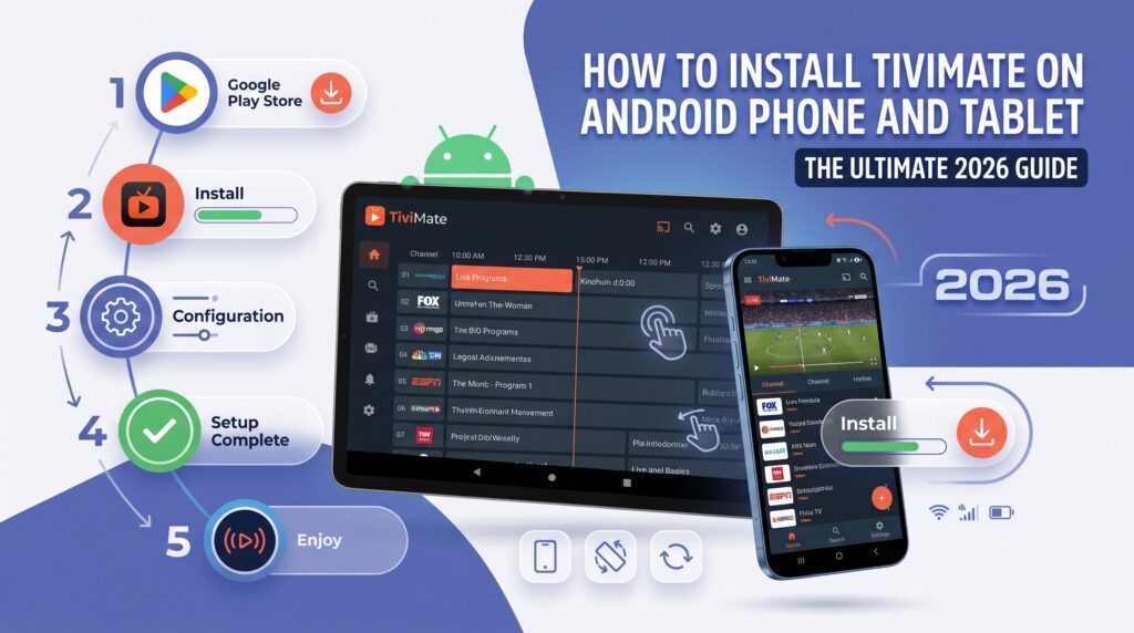 How to Install TiviMate on Android Phone and Tablet: The Ultimate 2026 Guide